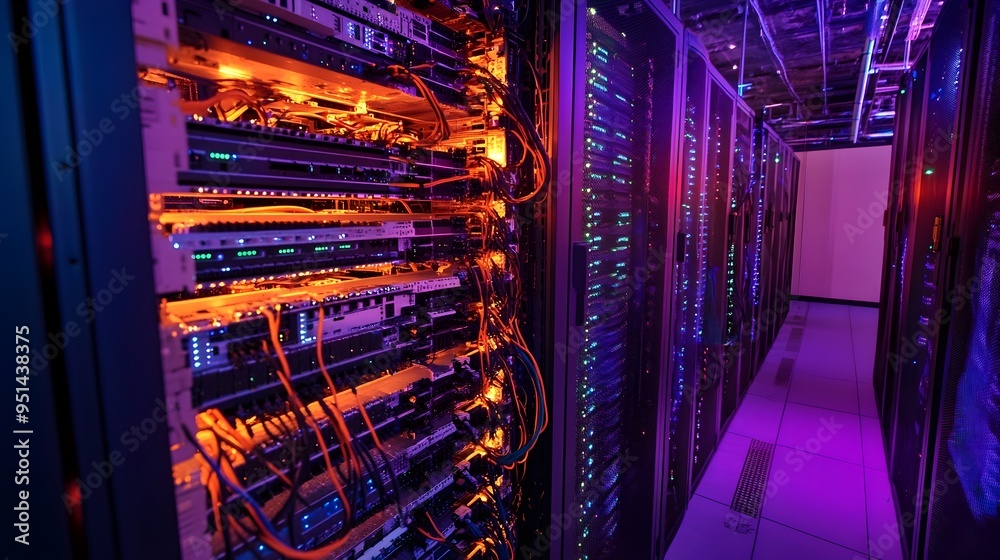Poster load balancers efficiently distributing and optimizing network traffic in a data center environment 