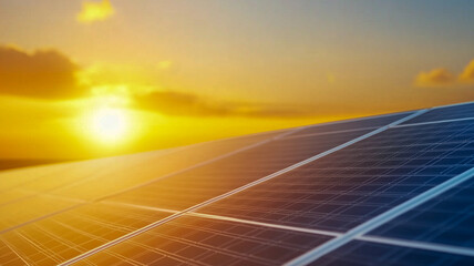 solar panels on the roof