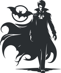 silhouette of a witch