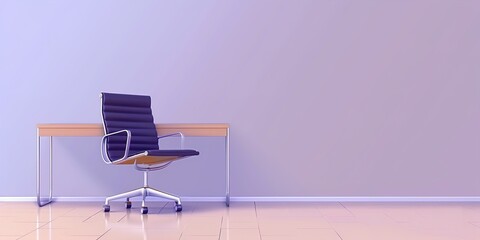 Fototapeta premium blue chair in the room