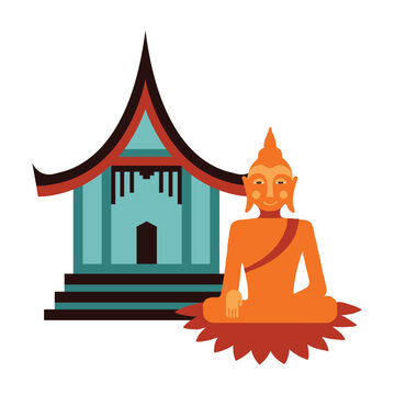 recommend clip art: Thai templet vector