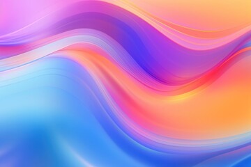 Obraz premium Rainbow background with waves of fluid backgrounds abstract graphics.