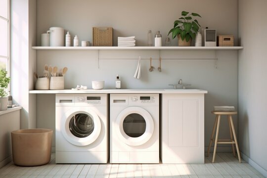 Laundry room appliance device washer.