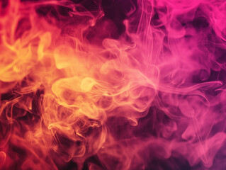 Fototapeta premium A high quality smoke background with swirling pastel and vibrant smoke patterns