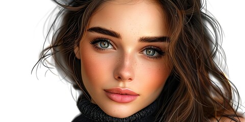 Fototapeta premium portrait of a woman
