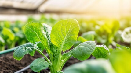 Obraz premium Genetically engineered plants for improved agricultural sustainability and resilience, crop innovation, biotech farming