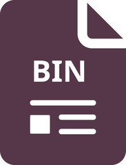 BIN ip file transparent icon