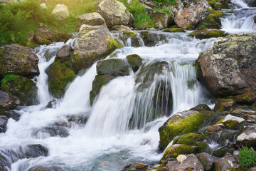 Spring rill flow
