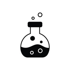 Chemical Beaker vector icon