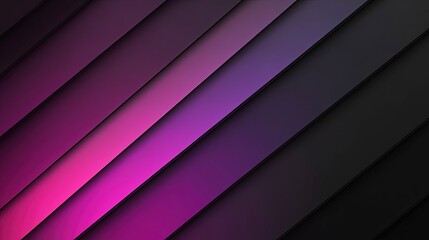 Obraz premium Black purple Deep Gradient Background.