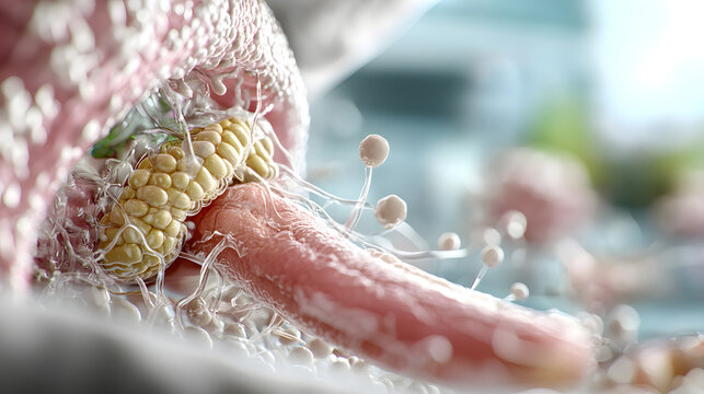 Pancreatic enzyme regulation maintaining digestive healing