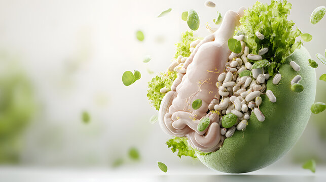 Pancreatic enzyme regulation maintaining digestive healing