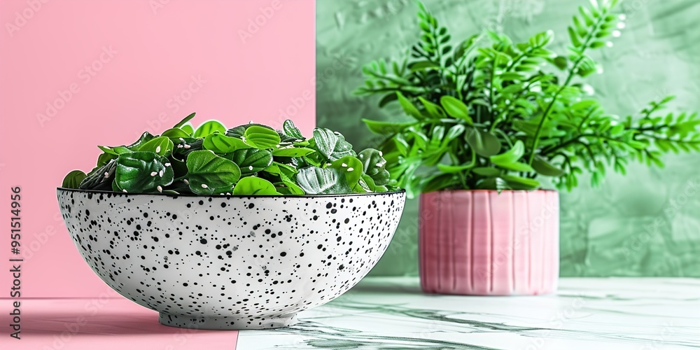 Canvas Prints herbs in a pot