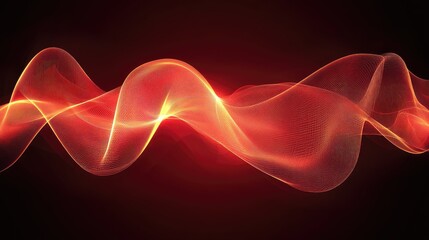 Obraz premium abstract rhythm wavy line graphic for background