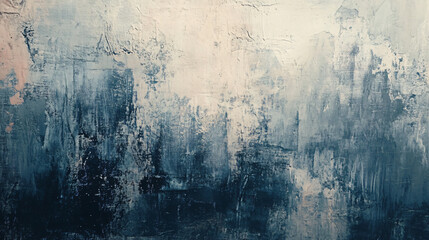 Abstract Acrylic Painting Contrast