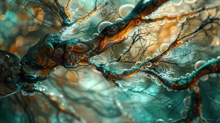 Abstract Fibonacci Sequence in Tree Rings (4)