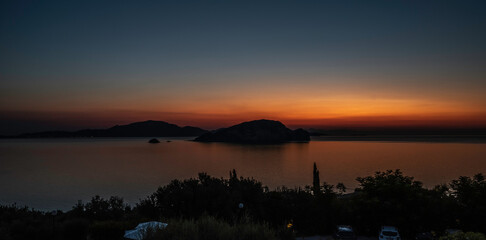 Griechenland Zakynthos Sonnenaufgang