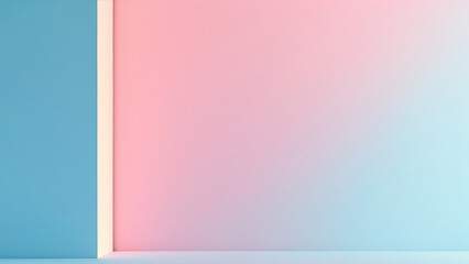 Fototapeta premium Elegant and Modern Blue and Pink Background Blend