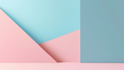 Fototapeta premium Elegant and Modern Blue and Pink Background Blend