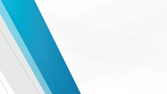 Dynamic blue shapes only the left side, Abstract background modern style, Blue vector graphic background for text and message board design presentation.