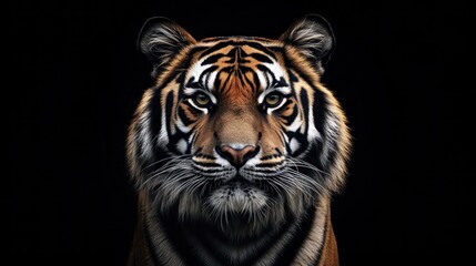 Naklejka premium Majestic Tiger Portrait
