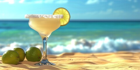 cocktail on the beach