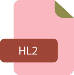 HL2 file extension icon rounded corners and deep color