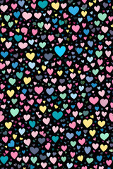 seamless pattern with colorful squares