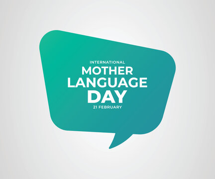 International Mother Language Day creative book and letters design. Mother language. globe and greetings in different languages to promote linguistic and diversity