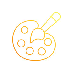 Art Palette vector icon
