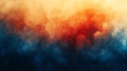 Abstract Colorful Cloud of Smoke Generative AI