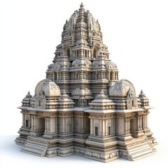 Fototapeta premium Ancient Indian Temple Architecture.