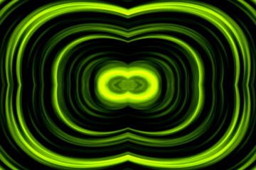 abstract green background with circles