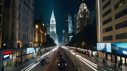 Fototapeta premium traffic in the city
