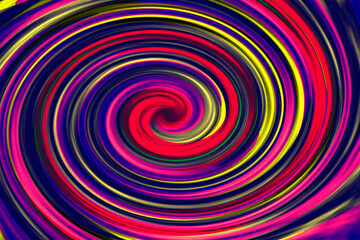 red and yellow spiral