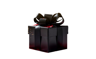 Cyber Monday Sale, Sale Box, Gift Box on a Transparent Background