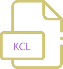 Old brick fill KCL file icon