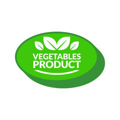 Vegetables Product Organic Food Label