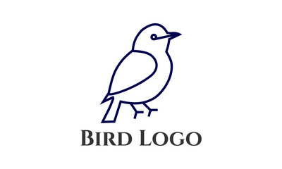line art, bird, bird logo, cute bird, beak, drawing, identity, wings, emblem, brand,