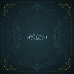 Artistic decorative frame luxury background