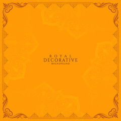 Abstract decorative frame beautiful elegant background