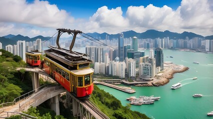 Hong Kong is home to the well-known cable car and tram networks. Scenic tours are available at well-known tourist destinations like The Peak Tram and Ngong Ping 360 Cable Car.