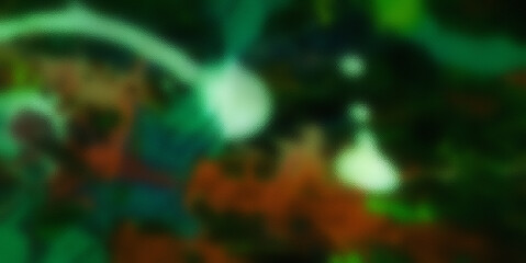 Whimsical Journey through an Enchanting Rainbow Splash on a Cute and Colorful Abstract Background