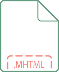 MHTML File minimall icon