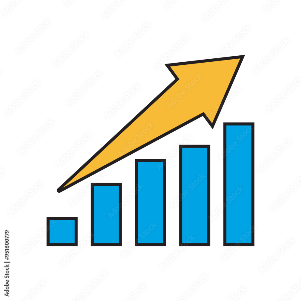 Poster Bussines Growth Icon