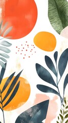 Vibrant and Playful Banner Design Highlighting Wellness of Older Adults