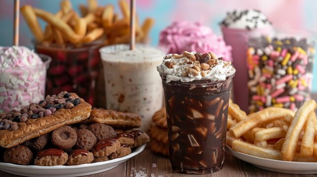 Exploring the world of junk food  ultra processed snacks with high caloric and low nutritional value