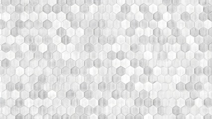 Honeycomb patterned wood panels in hexagonal shape, wood, background, and abstract brown pattern. A white marble wall with hexagon tiles for texture and an Abstract white hexagon concept background.