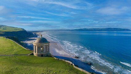 Mussenden Temple in Northern Ireland