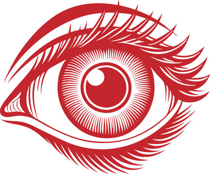 recommend clip art: eye line art vector